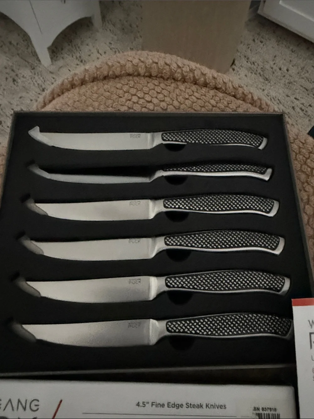 Wolfgang Puck 6-Piece Steak Knife Set - Stainless Steel (Silver)